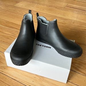 NEW ✨ Men’s Tretorn Chelsea Rainboots Black w/lining